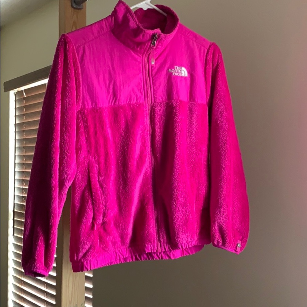 The North Face Hot Pink Furry Jacket